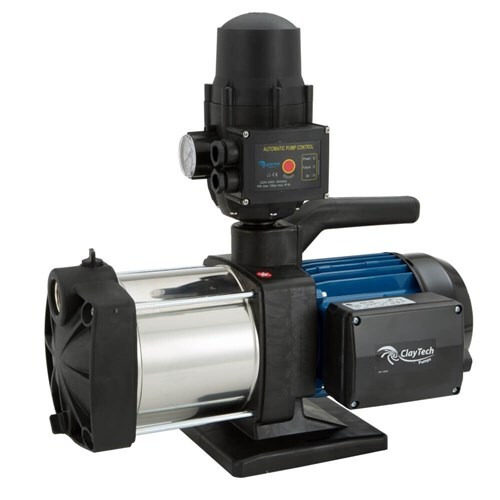 ClayTech INOX240A Multi-Stage Pump and Controller, 750W, 48m Max Head
