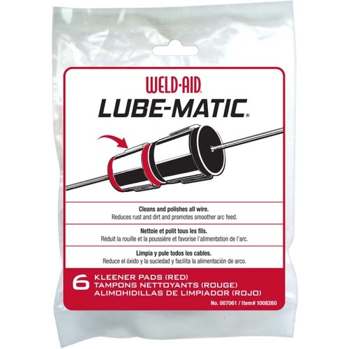 CRC Weld-Aid Lube-Matic Red Cleaning Pad