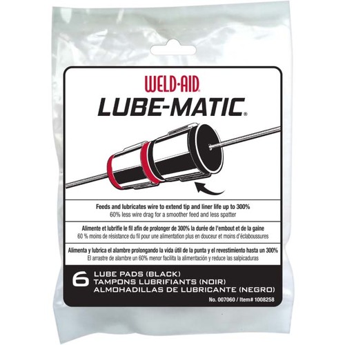 CRC Weld-Aid Lube-Matic Black Pre-Treated Lube Pad