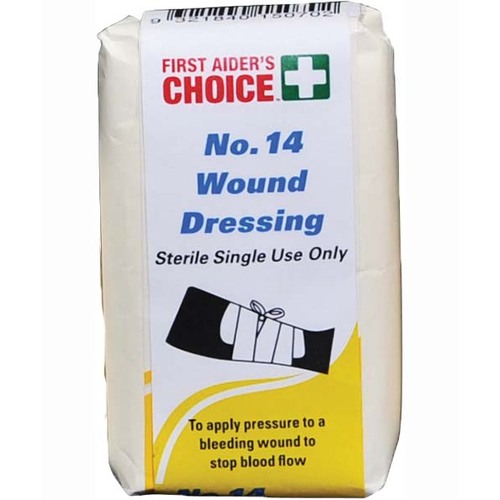 First Aiders Choice Wound Dressing No. 14