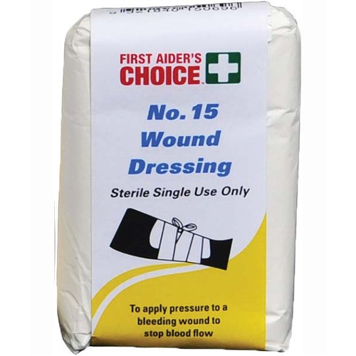 First Aiders Choice Wound Dressing No. 15