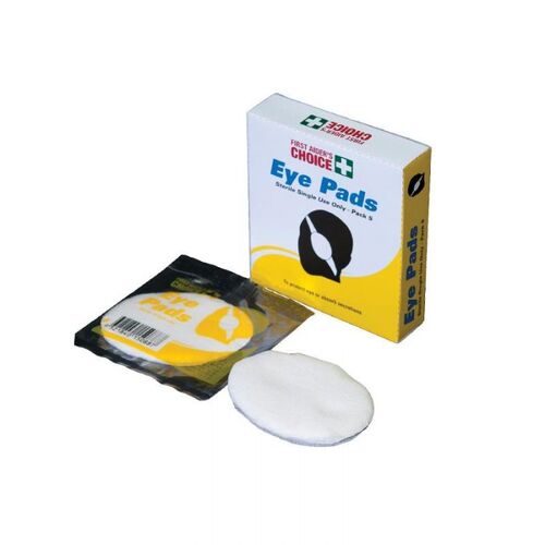 First Aiders Choice Eye Pads - 5/Pack