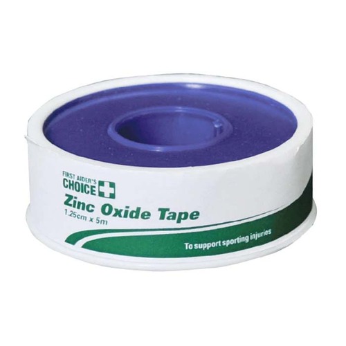 First Aiders Choice Zinc Oxide Adhesive Tape 1.25cm x 5m