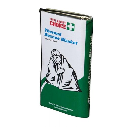 First Aiders Choice Thermal Rescue Blanket 1290 x 1850mm