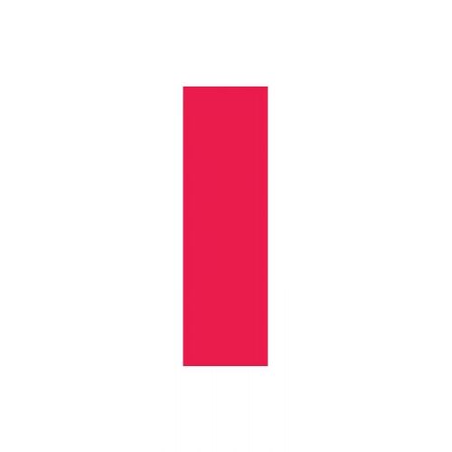 Brady Supplementary Marker Fire Protection  Plain Red 25 x 200mm - 10/Pack