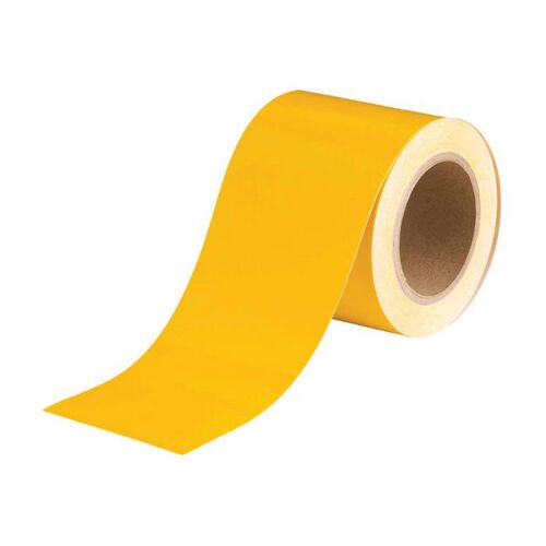 Brady Pipe Banding Tape 100mm x 27m - Yellow
