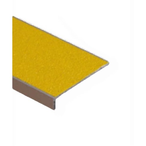 Brady SafeLine Step Safety Stair Edging - 10mm Extrusion 900 x 55mm Yellow