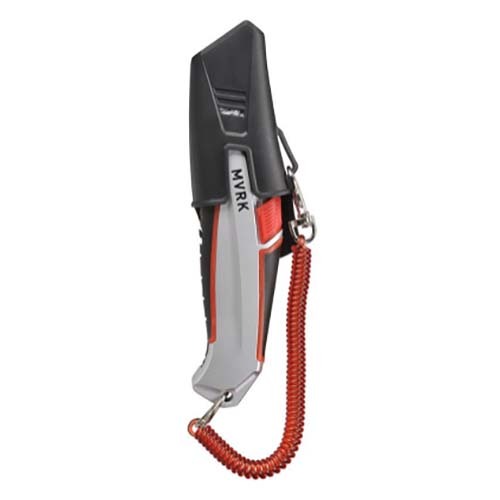 MVRK Auto Retracting Safety Knife With Holster & Lanyard