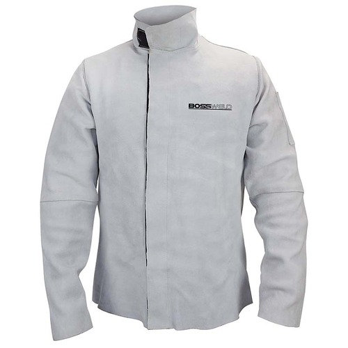 Bossweld Goat Leather Welders Jacket, Medium