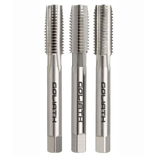 Goliath A65FD3 N0.0 x 1 BA Straight Flute Tap Set HSS Bright