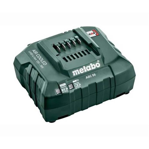 Metabo Air Cooled Slide-On Battery Pack Charger 55W (ASC 55), 12 -36V