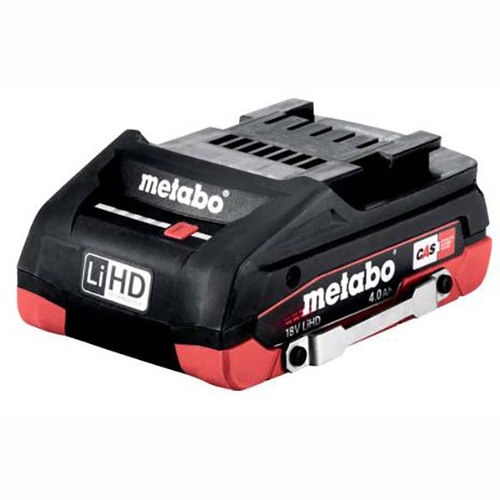 Metabo 18V 4.0Ah LiHD Battery Pack With Drop Secure - 624989000