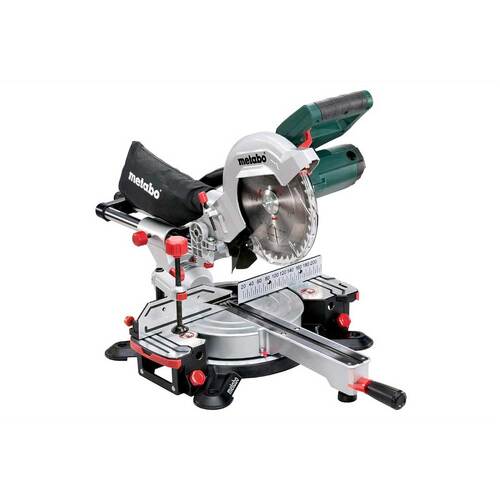 Metabo KGS 216 M 1500W 216 x 30mm Sliding Compound Mitre Saw 619260190