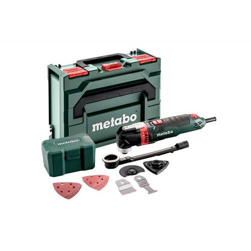 Metabo MT 400 Quick 400W Multi-Tool Set In Plastic Carry Case 601406500