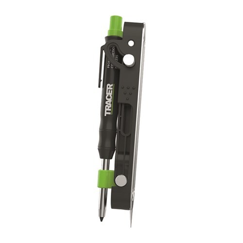 Tracer Scribe Tool With Deep Hole Pencil And 6 Replacement Lead Holster