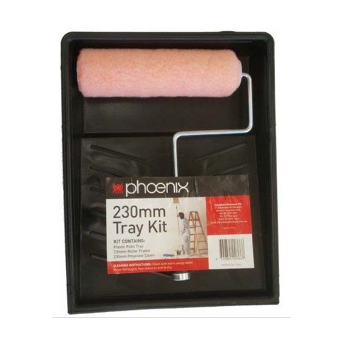 Phoenix 230mm Paint Roller & Tray Kit