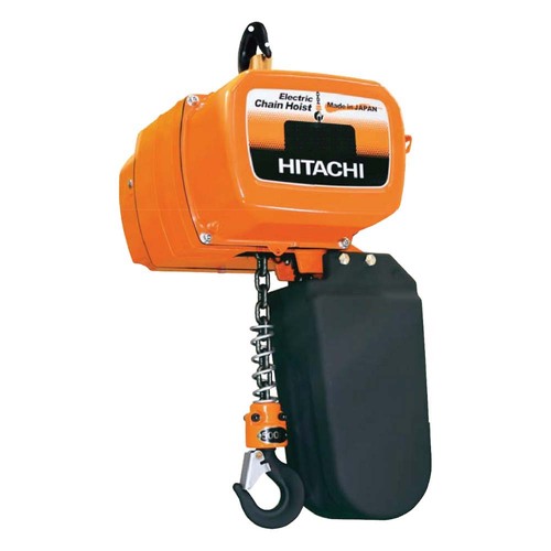 Hitachi 250kg Electric Chain Hoist - Three Phase Two Speed HEH020L