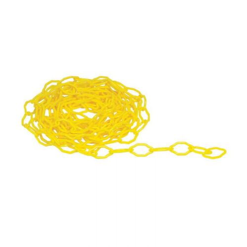 Brady Traffic Cone Chain 6m Yellow