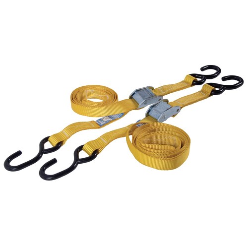 Beaver 25mm x 2m Motorbike Tie-Down Assembly 250kg LC (1 Pair)