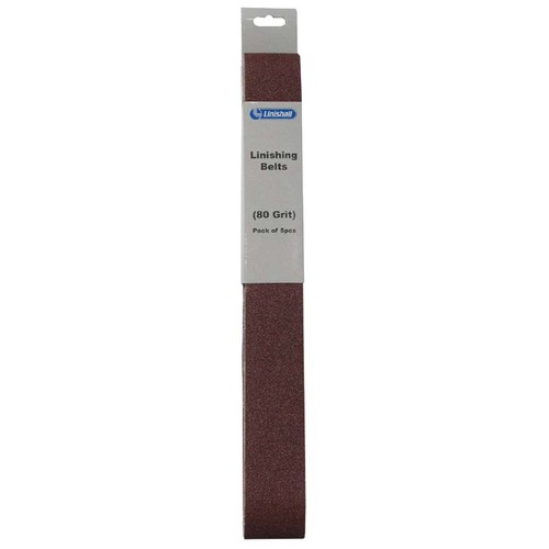 Linishall Linishing Belt 1520 x 50mm 80G - 5/Pack