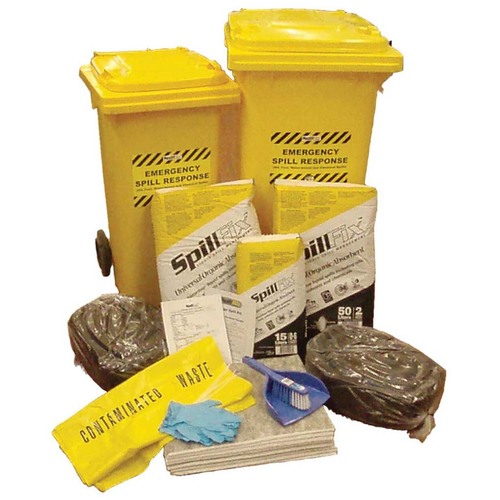 SpillFix FXSKLGE  240L Wheelie Bin Spill Kit - Large