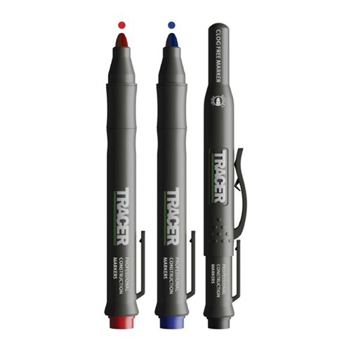 Tracer Clog Free Marker Set  With Site Holsters - 3/Pack
