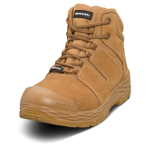 Mack Shift Zip-Up Safety Boots, Honey - UK/AUS Size 4