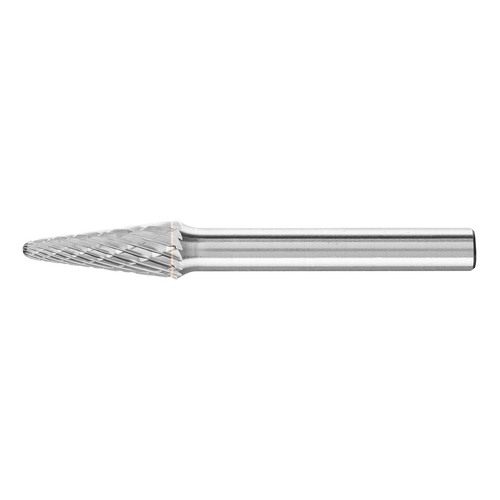 Pferd Conical Radius End Burr KEL 0820/6 C3 Plus 8 x 20mm, 6mm Shank