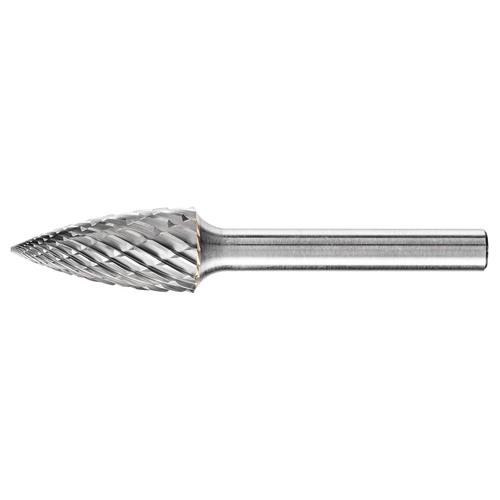Pferd Pointed Tree Burr SPG 12.7 x 25.4mm (1/2 x 1") Allround, 1/4" Shank