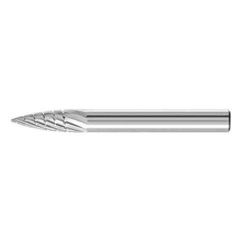 Pferd Pointed Tree Burr SPG SG-1 6.35 x 15.9mm (1/4 x 5/8") MX NCC