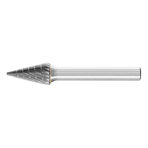 Pferd Pointed Cone TC Burr SKM 9.5 x 19mm (3/8 x 3/4") MX NCC, 1/4" Shank