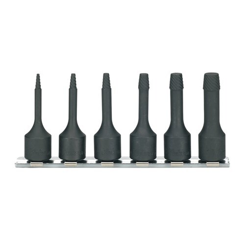 Ko-Ken Bolt Twister Socket Set On Rail (2 - 10mm) x 60mm, 3/8" Drive