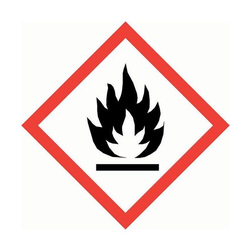 Brady GHS Pictogram Label - Flame 15 x 15mm Self Adhesive Vinyl - 40/Pack