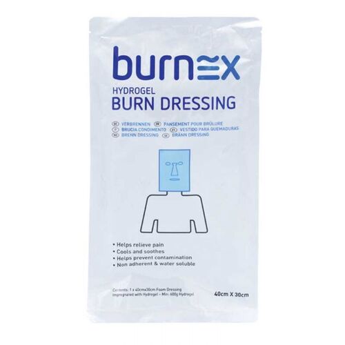 Burnex Hydrogel Burn Dressing 40 x 30cm