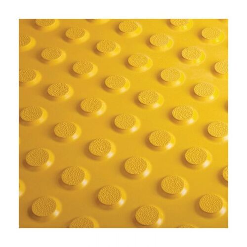 Brady Tactile Indicator Warning Polypad Rubber 600 x 900mm Yellow