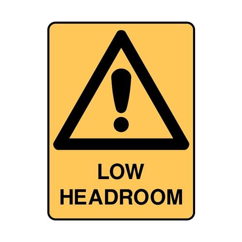 Brady Mining Site Sign - Low Headroom 600 x 450mm C2 REF(P)