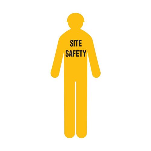 Brady Corflute Worker Site Safety Sign 1550 x 600mm