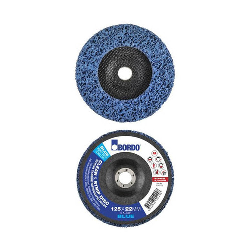 Bordo 125mm Blue (Long life) Clean & Strip Disc