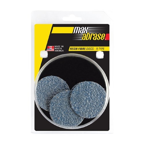Alpha Resin Fibre Disc R Type Zirconia 75mm x Z24 Grit - 5/Pack