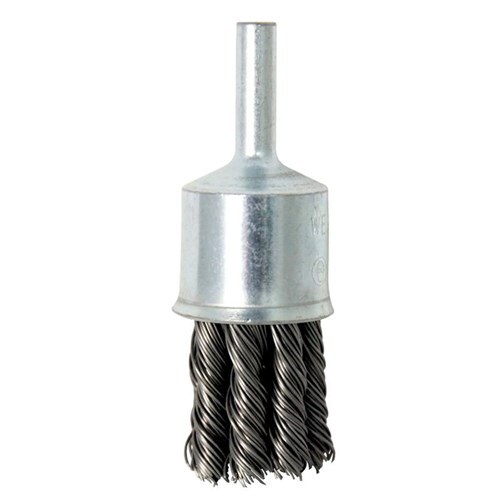 Alpha Knot Wire End Brush 19mm With 1/4" Mandrel Shank - GKWEB19