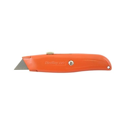 Sterling Fluro Retractable Trimming Knife - 119-2D