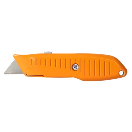 Sterling Orange Safety Ultra-Grip Self Retracting Knife - 115-1YRH