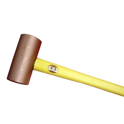 Thor 7500g Round Solid Copper Mallet 70mm Face - TH715FG