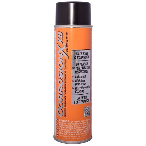 CorrosionX 97102 Extended Duty Corrosion Inhibitor, Moisture Displacer & Lubricant Aerosol 473ml