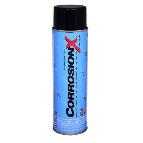 CorrosionX 80102 Aviation Corrosion Preventive Compound, Moisture Displacer Aerosol 160z