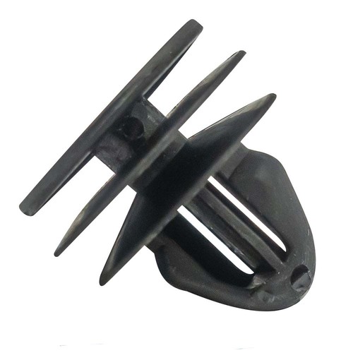 Hansa Trim Clip Black 16.5 x 10mm Head, 8.5mm Hole - 30/Pack