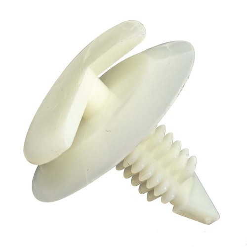 Hansa Trim Clip White 23.3 x 22.6mm Head, 7mm Hole - 30/Pack