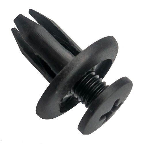 Hansa Screw Rivet Matte Black 14.8 x 14.5mm, 7mm Hole - 30/Pack
