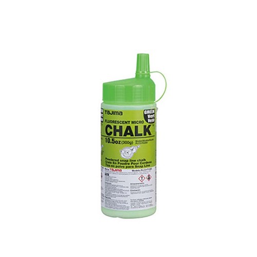 Tajima 300g Micro Chalk Fluoro Green PLC2-FG300