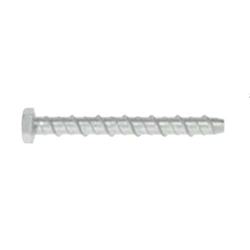 M10 x 60mm Screw Anchor Hexagonal Head Zinc Plated - Box of 50